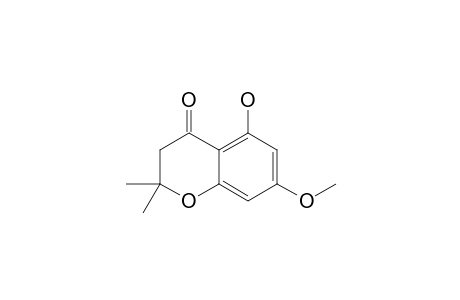 7-METHOXY-5-HYDROXY-2,2-DIMETHYL-4-CHROMANONE