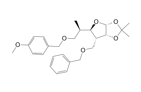 .alpha.-D-Allofuranose, 3,5-dideoxy-6-O-[(4-methoxyphenyl)methyl]-5-methyl-1,2-O-(1-methylethylidene)-3-[(phenylmethoxy)methyl]-