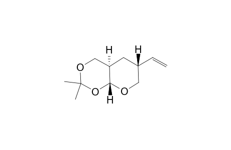 (4aR,6R,8aS)-Perhydro-2,2-dimethyl-6-vinylpyrano[2,3-d]-1,3-dioxin
