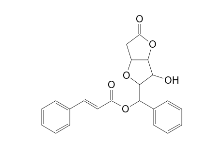 (E)-3-Phenyl-acrylic acid (3-hydroxy-5-oxo-hexahydro-furo[3,2-b]furan-2-yl)-phenyl-methyl ester