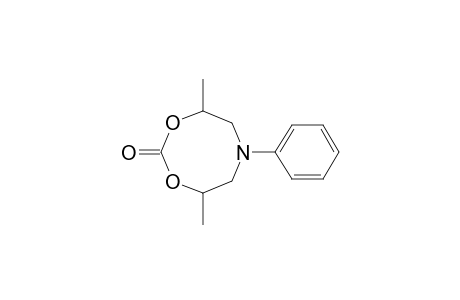 (EQU,EQU)-4,8-DIMETHYL-6-PHENYL-5,6,7,8-TETRAHYDRO-4H-1,3,6-DIOXAZOCIN-2-ONE
