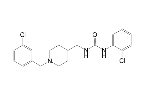 urea, N-(2-chlorophenyl)-N'-[[1-[(3-chlorophenyl)methyl]-4-piperidinyl]methyl]-