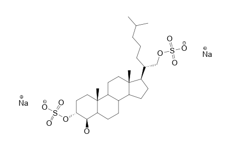 DISODIUM-SALT-OF-(20R)-5-ALPHA-CHOLESTANE-3-ALPHA,4-BETA,21-TRIOL-3,21-DISULFATE