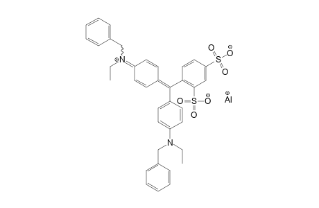 Diethyl-dibenzyl-p-amino-disulfofuchsonimonium (Al salt des inn.sulfonats)