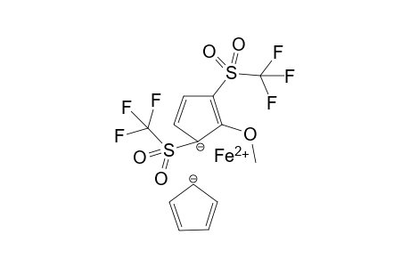 1-Methoxy-2,5-bis(trifluoromethylsulfonyl)ferrocene