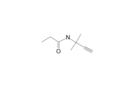 N-(1,1-Dimethylpropynyl)-propanamide