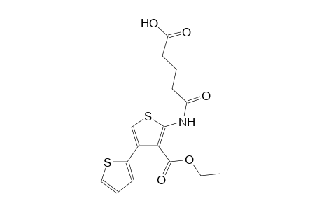 5-((4'-(ethoxycarbonyl)-[2,3'-bithiophen]-5'-yl)amino)-5-oxopentanoic acid