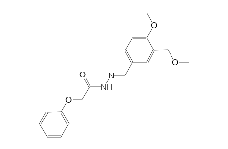 N'-{(E)-[4-methoxy-3-(methoxymethyl)phenyl]methylidene}-2-phenoxyacetohydrazide