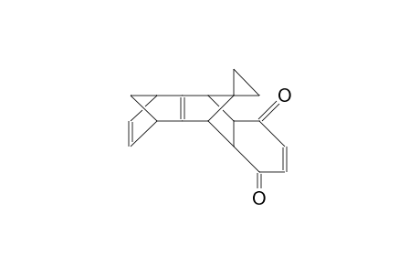 syn, exo-1',4',8a',9',10',10a'-Hexahydro-spiro(cyclopropane-1,11'-(1,4-9,10)-dimethano-anthracene)-5',8'-dione