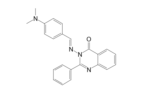 3-[[(4-DIMETHYLAMINOPHENYL)-METHYLENE]-AMINO]-2-PHENYLQUINAZOLIN-4(3H)-ONE