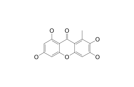 ANOMALIN-A;2,3,6,8-TETRAHYDROXY-1-METHYLXANTHONE
