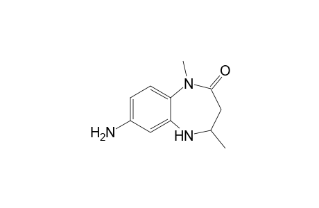 7-Amino-1,4-dimethyl-4,5-dihydro-3H-1,5-benzodiazepin-2-one