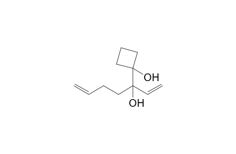 1-(3-Hydroxyhepta-1,6-dien-3-yl)cyclobutanol