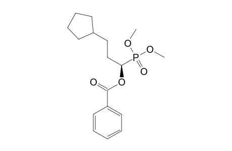 (S)-1-BENZOYLOXY-3-CYCLOPENTYL-1-DIMETHYLPHOSPHONYLPROPANE