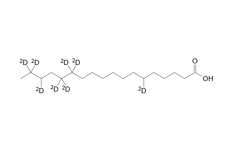 12,12,13,13,15,5,16,16-Octadeuterio-heptadecane-1-carboxylic acid
