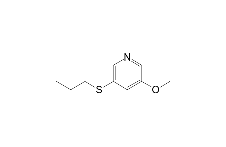 3-Methoxy-5-(propylthio)pyridine