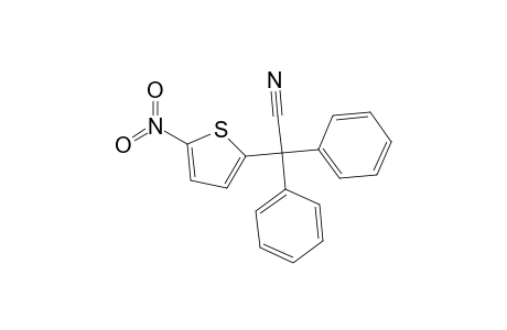 5-Diphenyl(cyano)methyl-2-nitrothiophene