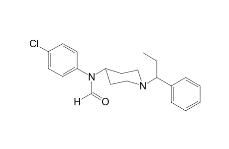 N-4-Chlorophenyl-N-[1-(1-phenylpropyl)piperidin-4-yl]formamide