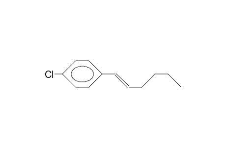 4-(1(E)-Hexenyl)-chloro-benzene