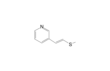 (E)-3-[2-(Methylsulfanyl)-1-ethenyl]pyridine
