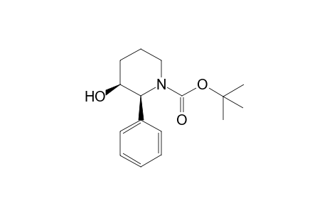 (2S,3S)-N-(tert-Butyloxycarbonyl)-2-phenyl-3-piperidinol