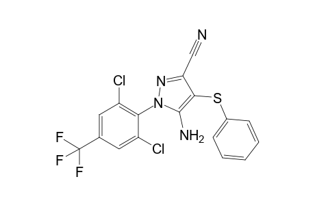 3-Cyano-5-amino-4-(phenylthio)-1-[2,6-dichloro-4-(trifluoromethyl)phenyl]pyrazole