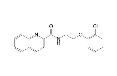 2-quinolinecarboxamide, N-[2-(2-chlorophenoxy)ethyl]-