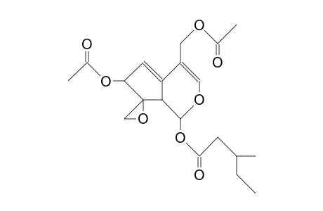5,10-Di-O-acetyl-8.beta.-methylvaleryl-valepotriat