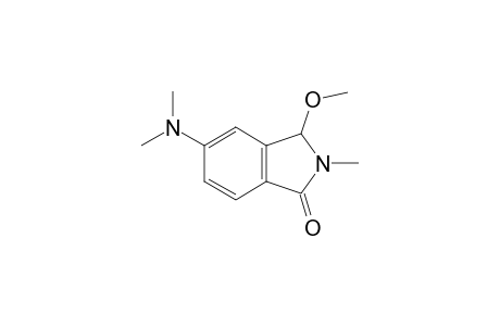 5-(dimethylamino)-3-methoxy-2-methylisoindolin-1-one