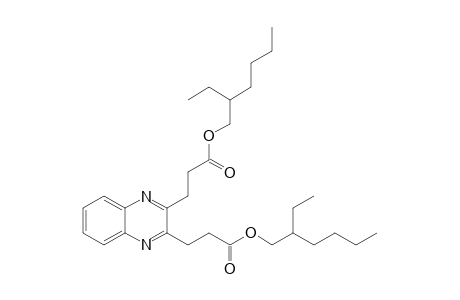 Bis(2-ethylhexyl) 3,3'-(quinoxaline-2,3-diyl) dipropanoate