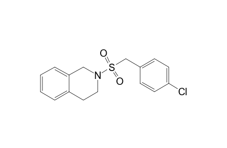 2-(4-chlorobenzyl)sulfonyl-3,4-dihydro-1H-isoquinoline