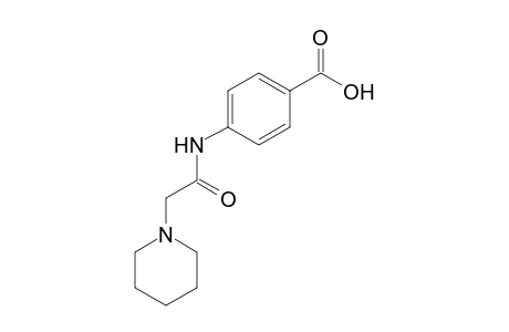 4-(2-(Piperidin-1-yl)acetamido)benzoic acid