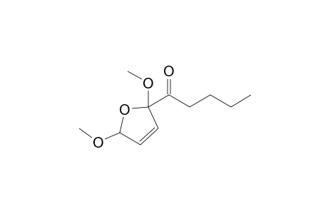 2,5-Dimethoxy-2-pentanoyl-2,5-dihydrofuran
