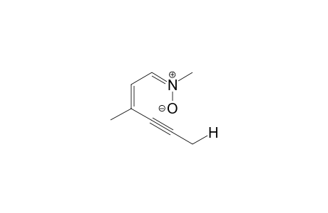 (Z)-N,3-dimethyl-1-hex-2-en-4-ynimine oxide