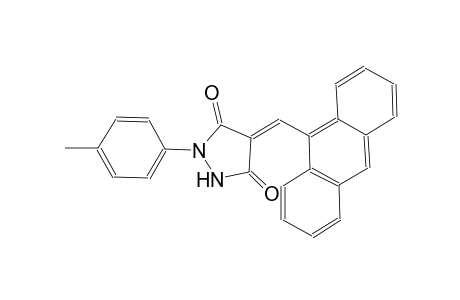 (4E)-4-(9-anthrylmethylene)-1-(4-methylphenyl)-3,5-pyrazolidinedione