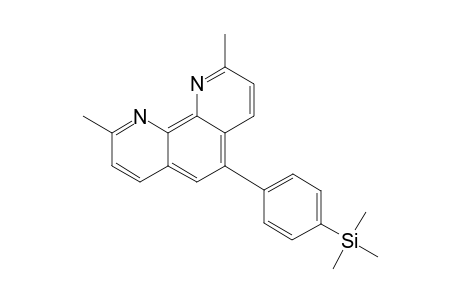 2,9-DIMETHYL-5-[4-(TRIMETHYLSILYL)-PHENYL]-1,10-PHENANTHROLINE