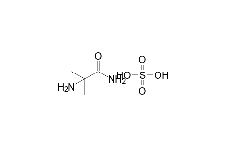Propanamide, 2-amino-2-methyl-, hydrogensulfate, salt