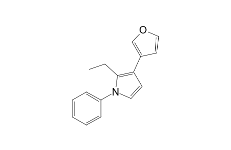 2-Ethyl-3-furyl-N-phenylpyrrole