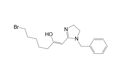 1-Hepten-2-ol, 7-bromo-1-[4,5-dihydro-1-(phenylmethyl)-1H-imidazol-2-yl]-, (Z)-