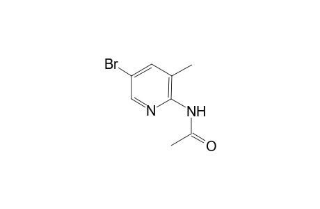 N-(5-Bromo-3-methyl-2-pyridinyl)acetamide