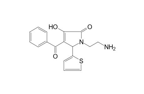1-(2-Amino-ethyl)-4-benzoyl-3-hydroxy-5-thiophen-2-yl-1,5-dihydro-pyrrol-2-one