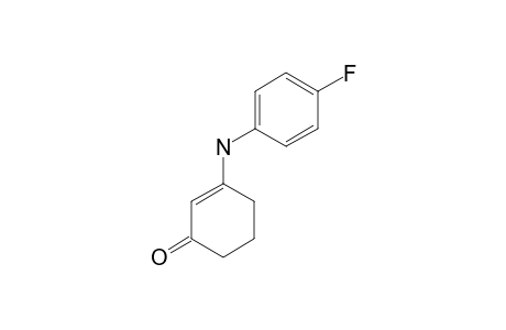3-(N-(4-FLUOROPHENYL)-AMINO)-CYCLOHEX-2-EN-1-ONE
