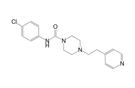 1-piperazinecarboxamide, N-(4-chlorophenyl)-4-[2-(4-pyridinyl)ethyl]-
