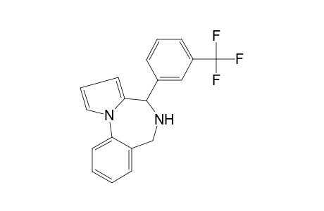 4-[3-(trifluoromethyl)phenyl]-5,6-dihydro-4H-pyrrolo[1,2-a][1,4]benzodiazepine