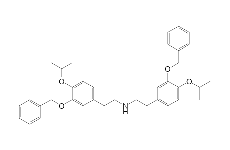 Benzeneethanamine, 4-(1-methylethoxy)-N-[2-[4-(1-methylethoxy)-3-(phenylmethoxy)phenyl]ethyl]-3-(phenylmethoxy)-