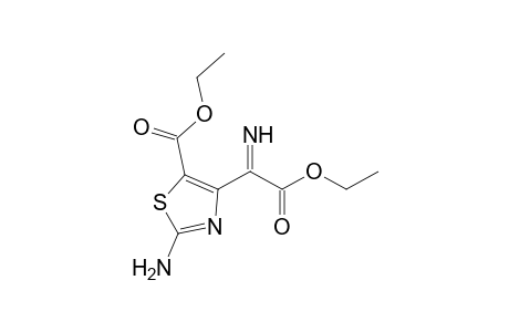 2-Amino-4-(2-ethoxy-1-imino-2-oxoethyl)-5-thiazolecarboxylic acid ethyl ester