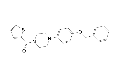 benzyl 4-[4-(2-thienylcarbonyl)-1-piperazinyl]phenyl ether