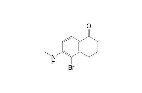 6-(Methylamino)-5-bromo-3,4-dihydronaphthalen-1(2H)-one
