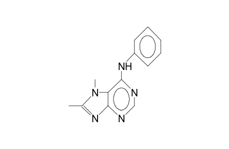 N-Phenyl-7,8-dimethyl-7H-purin-6-amine