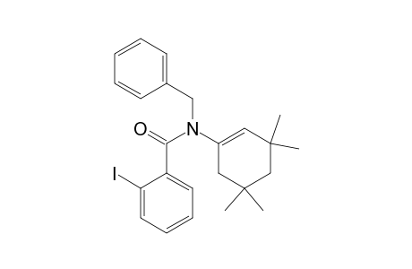 N-Benzyl-N-(2'-iodobenzoyl)-3,3,5,5-tetramethyl-1-aminocyclohexene
